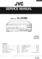 JVC XLE-51-BK-Service-Manual
